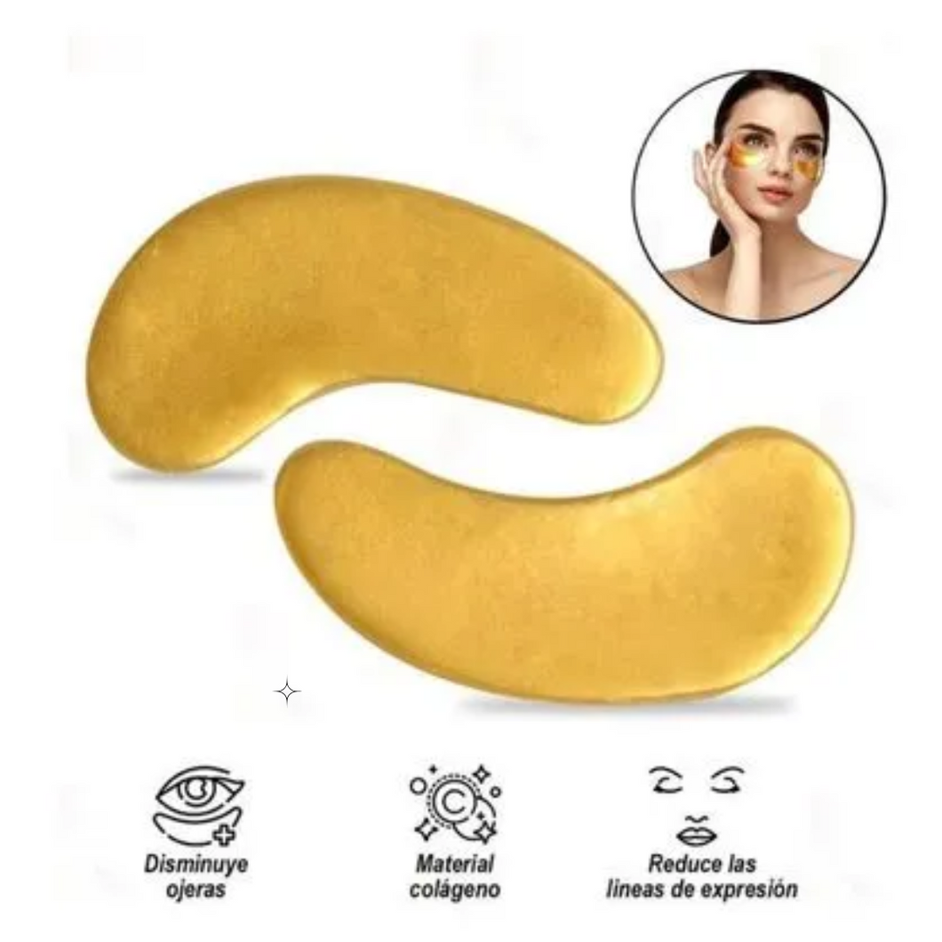 Parches Ojeras Oscuras- Colageno Ácido Hialurónico