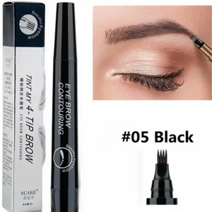 Delineador de Cejas 4 Puntas – Tinta Semi